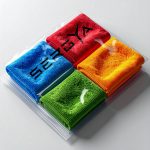 Micro fibre cloth (4 pcs, 4 colours)